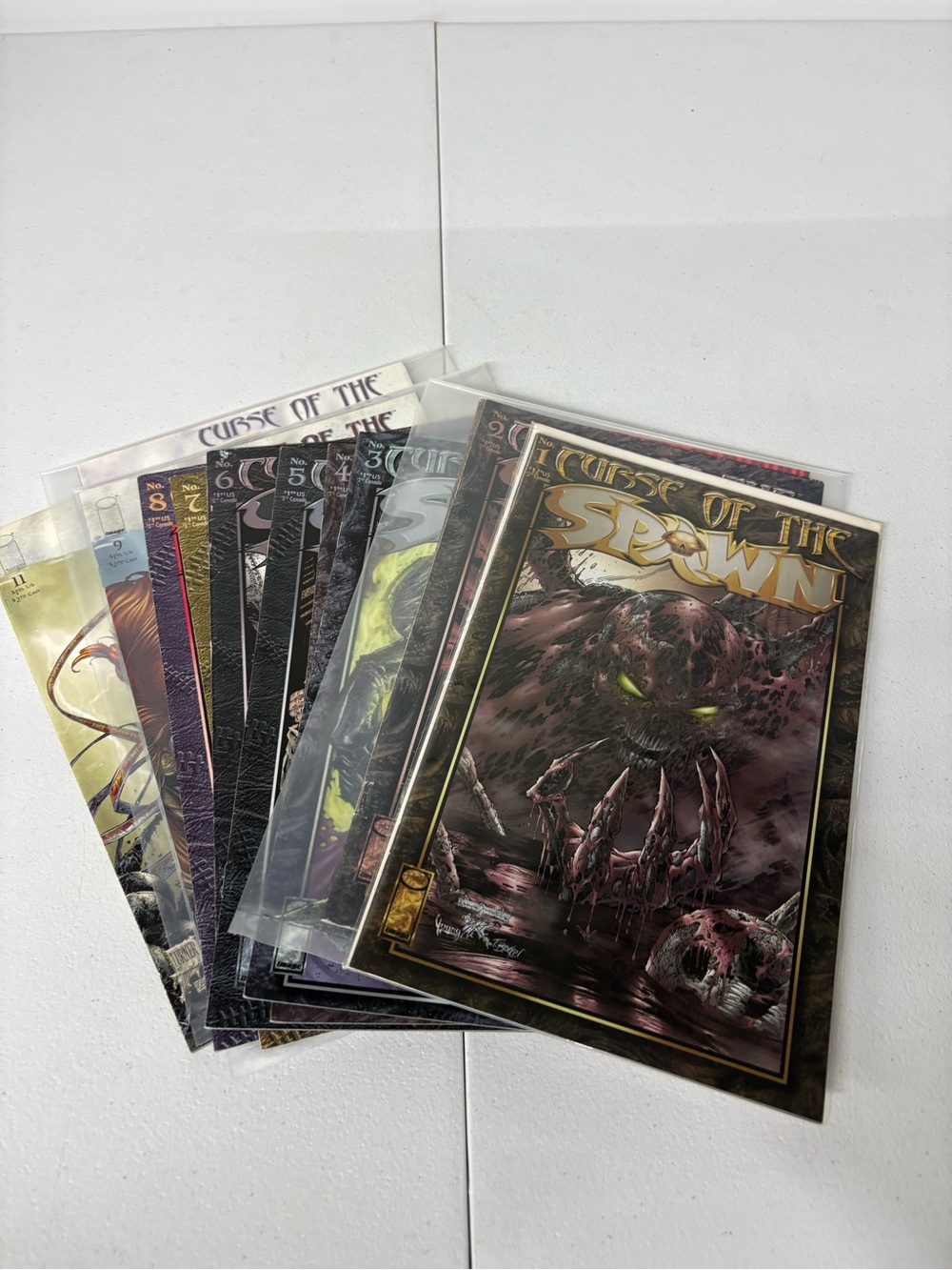 Curse of the Spawn Comic Books #1 - #11